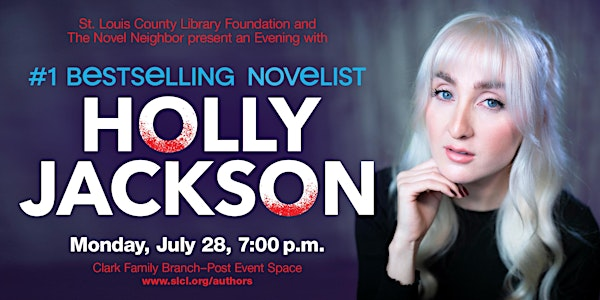 Author Event - Holly Jackson, "Not Quite Dead Yet" | St. Louis County Library - Clark Family Branch