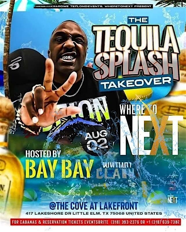 THE TEQUILA SPLASH TAKEOVER | The Cove at The Lakefront