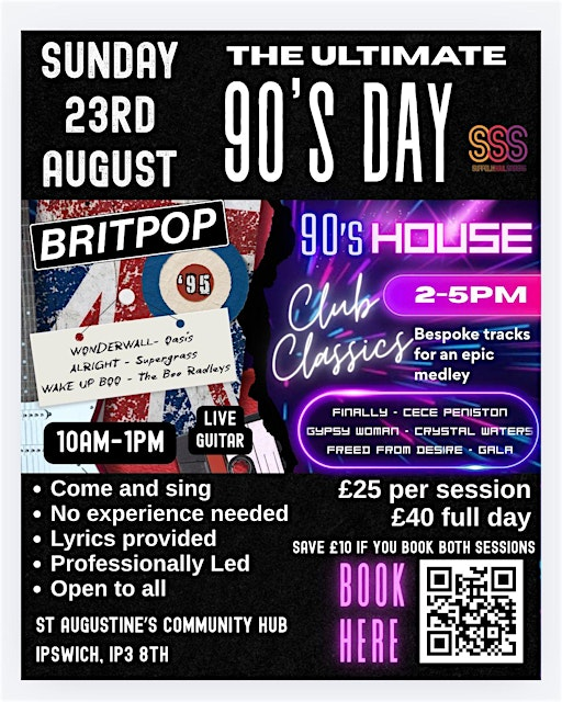 Come and Sing - The Ultimate 90's Day | St. Augustine’s Community Hub