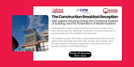 Construction Breakfast Reception | LHG Housing Zone, Lower Level, ACC Liverpool