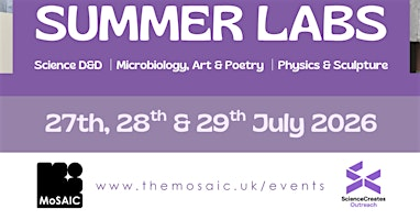 Summer Labs: Day 3 Space Inspired Sculptures (Wed 29th) | Science Creates - Old Market