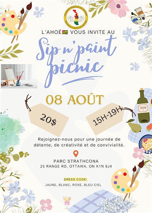 Sip N' Paint Picnic | Strathcona Park