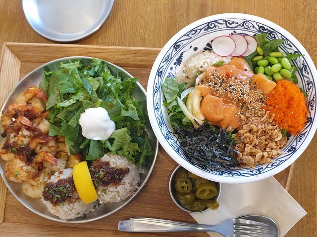 홍대ㅣ하와이 건강식 포케를 먹을 수 있는 반려동반가능 홍대 맛집, 슬로우 캘리