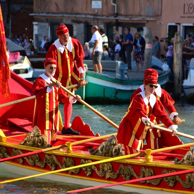 中世紀風情:威尼斯賽船節 Regata Storica 中世紀風情:威尼斯賽船節 Regata Storica