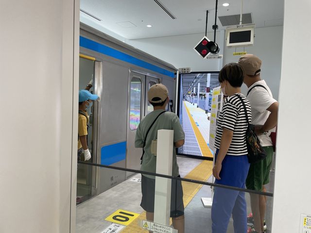 鉄道にまつわるたくさんの体験ができる南館！
