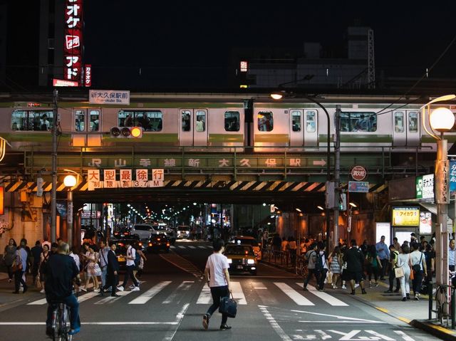 Tokyo night scenery
