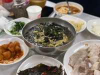 계방산인근 찐맛집 두부메밀촌 수육 꼭 먹기