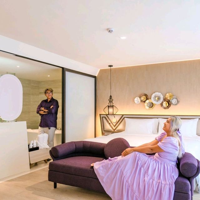 ลากแฟนไปนอนโรงแรมพัทยาห้องพักและสระสวยมากๆ