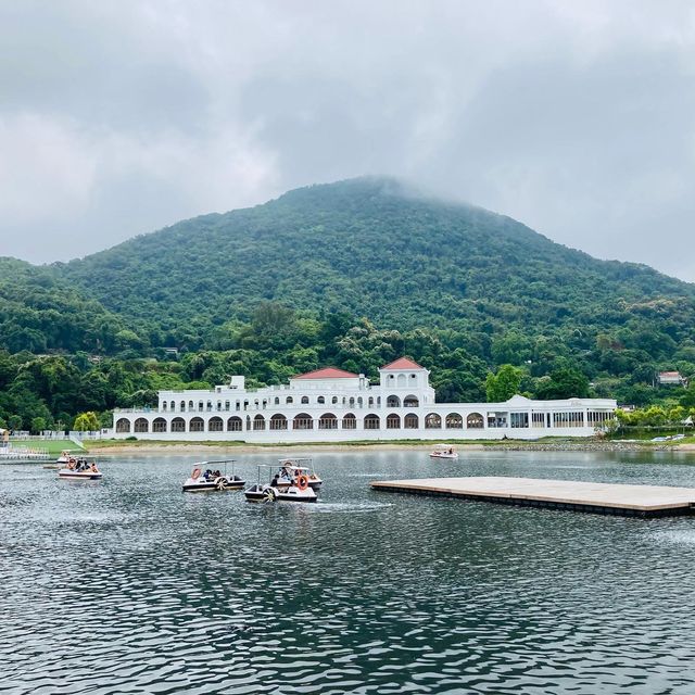 感受歐陸風情。大埔小白鷺人氣湖邊餐廳