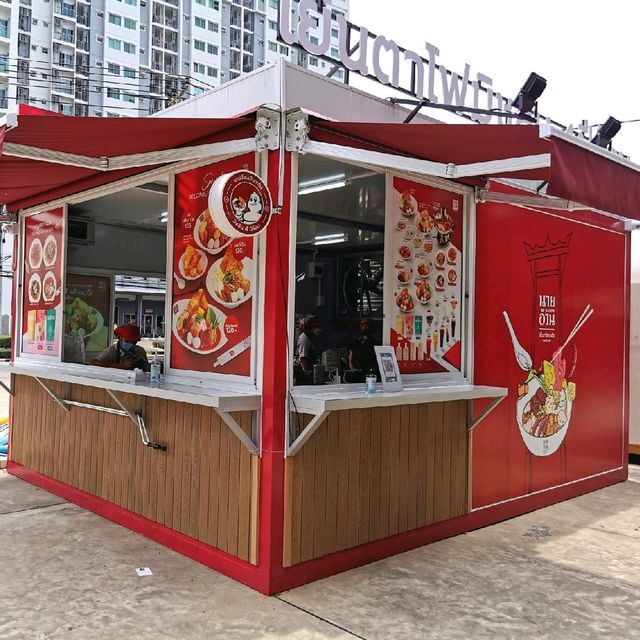 Street Food Market สุดเริ่ดย่านนทบุรี​ !!! 