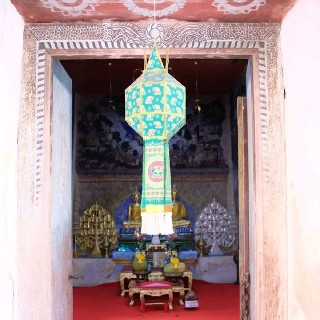 วัดที่ 63 วัดหนองโนเหนือ พระประธานสองรูปในอุโบสถ