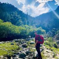 hiking to fairy meadows