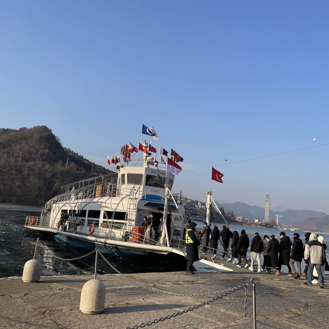 韓國🇰🇷春川南怡島🤲🏻冬日戀歌之路😌雪地浪漫💕漫步