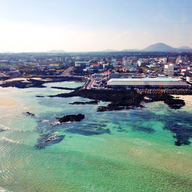 🚁 제주도의 인생바다, 세화해변 [드론뷰]
