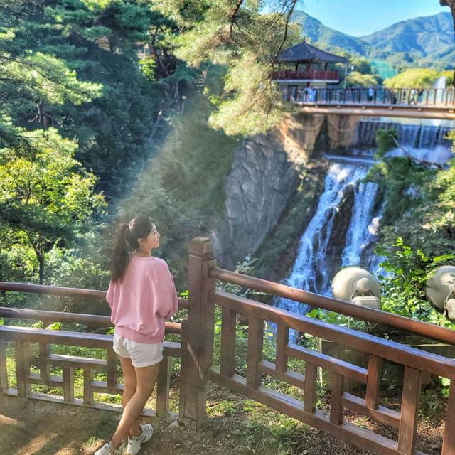  그림같은 절경이 펼쳐지는 충북 제천 의림지 용추폭포💚