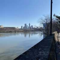 Amazing river park in Indianapolis