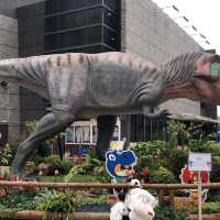 Ma On Shan park with festive decorations 