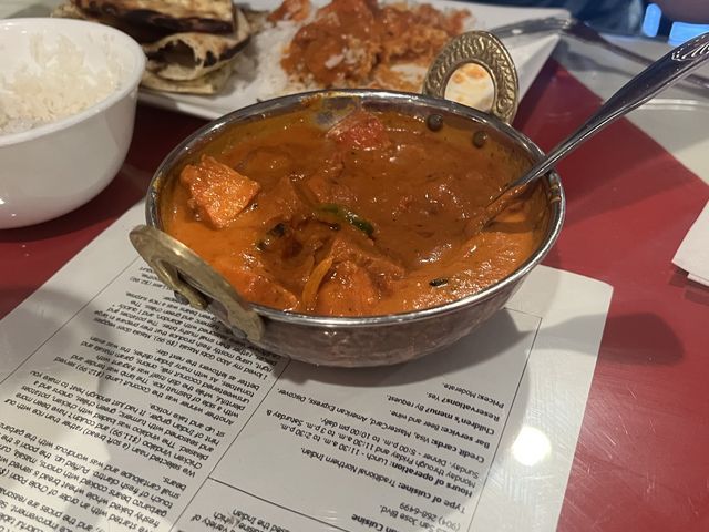 Eating Masala Indian Cusine for Lunch 🥙 