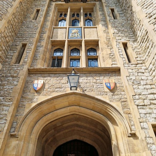 Sunny day at the Tower of London