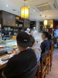 Average standard Sashimi Don in a small jap room 