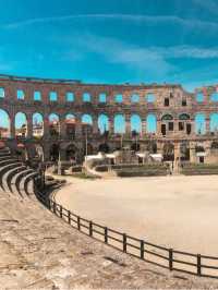 Beautifully Preserved Roman arena in Croatia