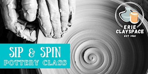 Sip & Spin | Erie ClaySpace