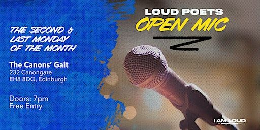 Loud Poets Open Mic || At the Canons' Gait | The Canons' Gait