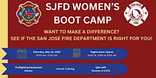 SJFD Women's+ Boot Camp | SJFD Training Center