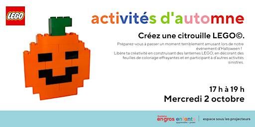 La lanterne LEGO et les activités d'Halloween à Bureau en Gros Laval 76 | Bureau en Gros Laval Magasin 76