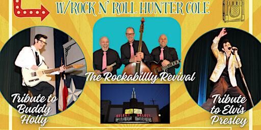 Rock-N-Roll Hunter Cole LIVE as Buddy Holly & Elvis Presley at the Historic Select Theater! | The Historic Select  Theater 114 North Johnson Street, Mineola, Texas 75773