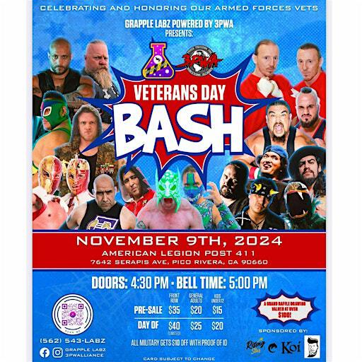 Grapple Labz Pro Wrestling in Pico Rivera | American Legion Post 411