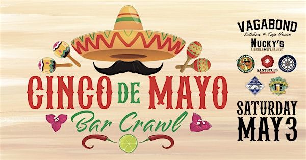 Cinco de Mayo Bar Crawl 2025 | Atlantic City