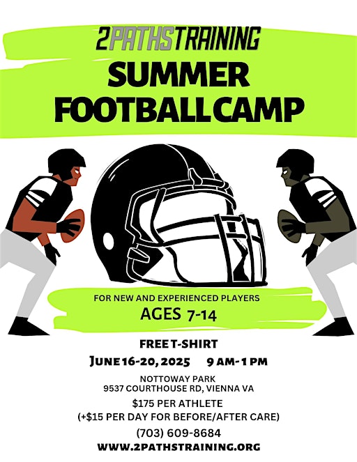 2 Paths Training Summer Football Camp | Nottoway Park