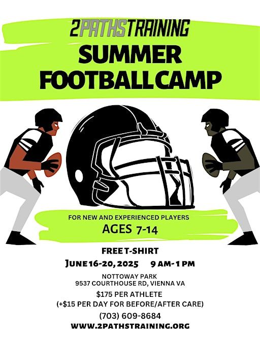 2 Paths Training Summer Football Camp | Nottoway Park