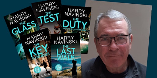 Author Event: Harry Navinski - Craft Apprentice to Crime Author | Workington Library