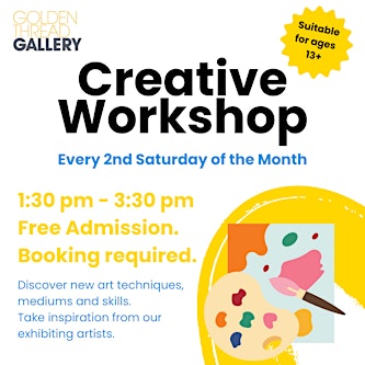 Creative Workshop 12th April | Golden Thread Gallery