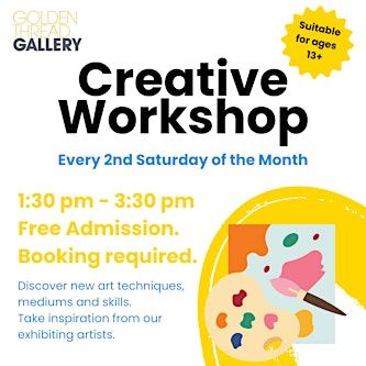 Creative Workshop 12th April | Golden Thread Gallery