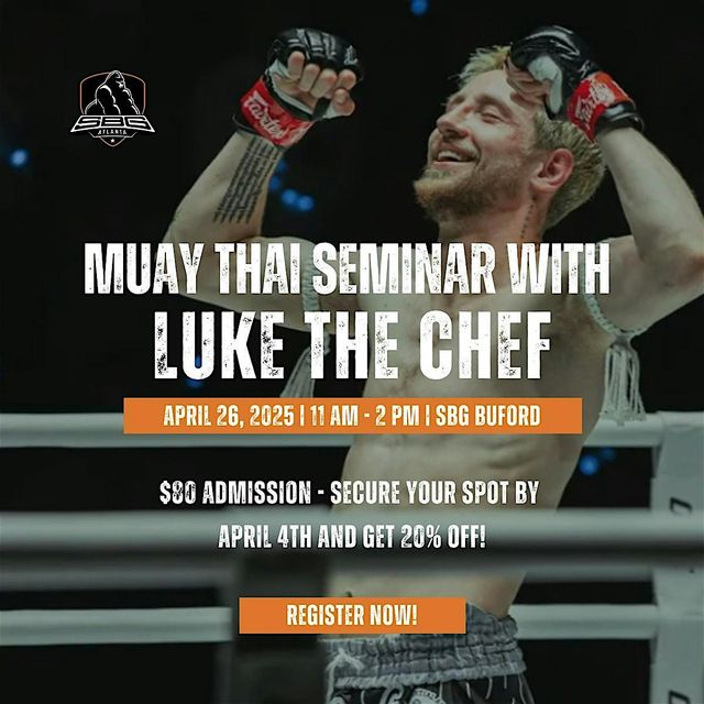 Luke "The Chef" Lessei - Muay Thai Seminar | Straight Blast Gym Buford