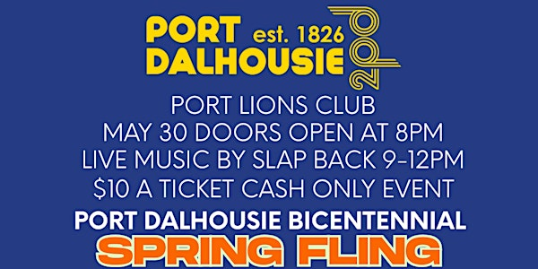 Port Dalhousie 200 Spring Fling Fundraiser | Port Dalhousie Lions Club