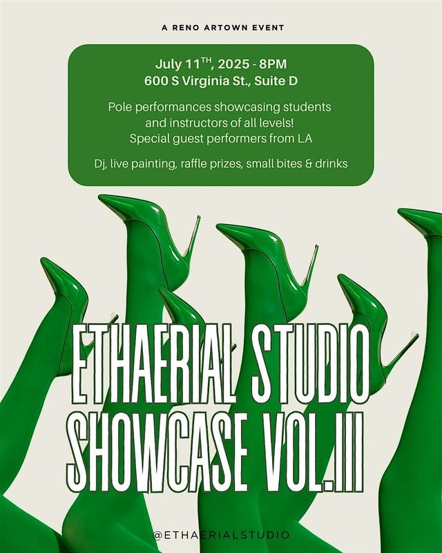 Ethaerial Pole Showcase 2025 | Ethaerial Studio