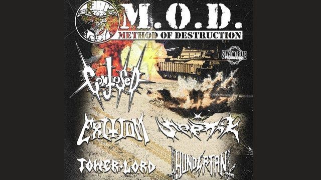 M.O.D. 2025 (Houston) | White Oak Music Hall - Upstairs