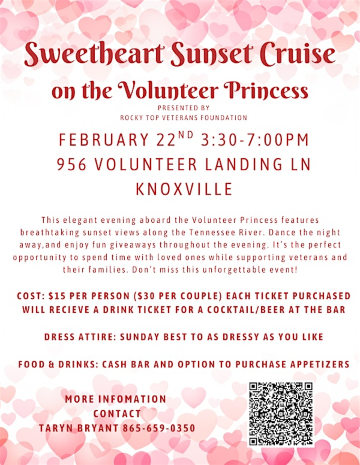 Sweetheart Cruise on The Volunteer Princess | 956 Volunteer Landing Ln