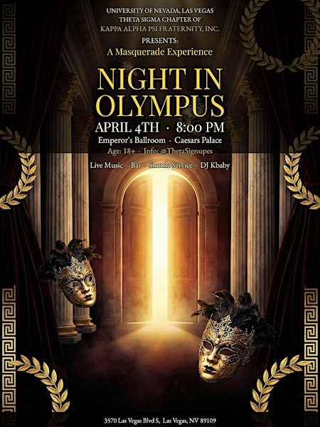 Night in Olympus | Caesars Palace