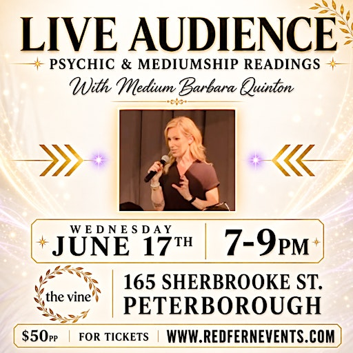 Live Audience Psychic & Mediumship Readings, Peterborough | The Vine