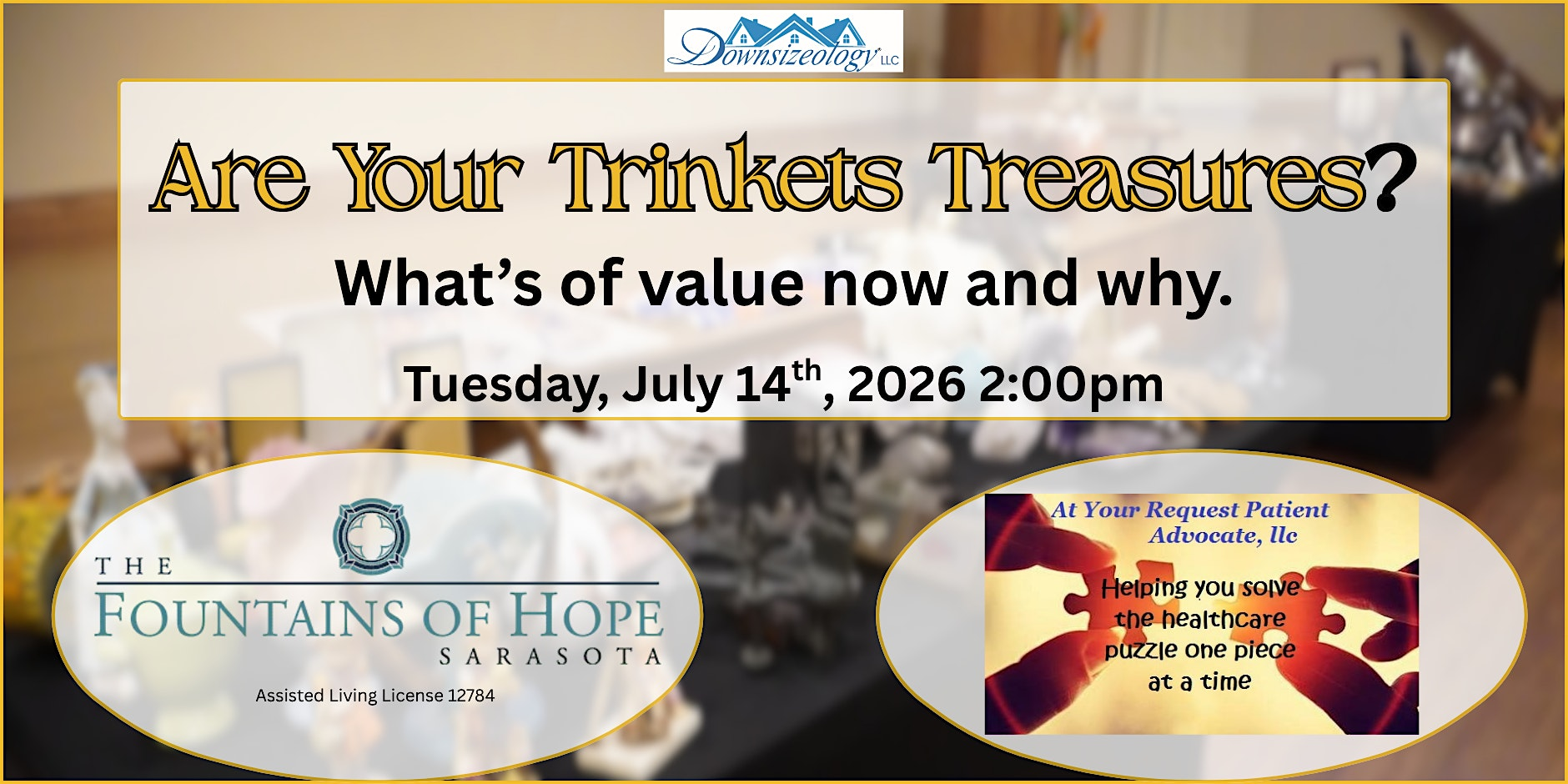 Are Your Trinkets Treasures? at The Fountains of Hope | The Fountains of Hope