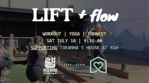 Lift + Flow at Red Bird Brewing | Outdoor Workout, Yoga + DJ | Red Bird Brewing