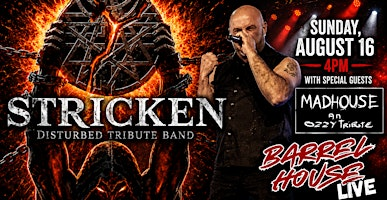 Stricken (Disturbed Tribute) with Madhouse at Barrel House Live! | Barrel House Live
