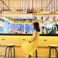 モクシー京都のラウンジ🍷