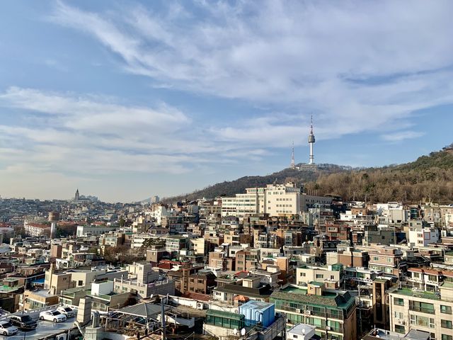 首爾 | 北歐風靚景rooftop cafe