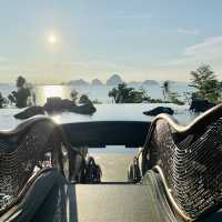 Stairways to heaven at Krabi Banyan Tree ☁️